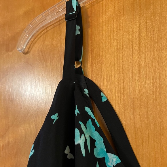 Torrid Butterfly Georgette Tiered Cami Sleeveless Top Butterflies Plus Size 3 - Picture 2 of 7